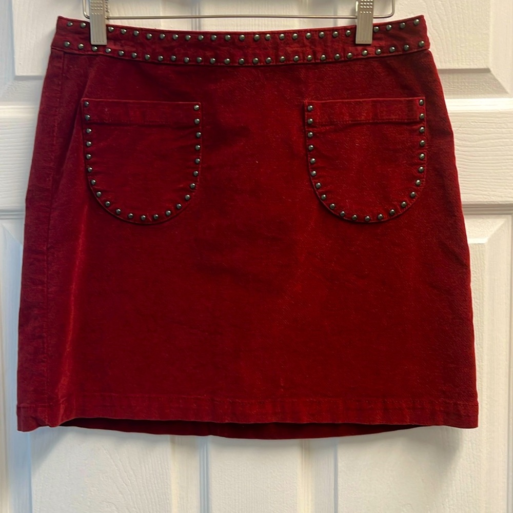 Velvet skirt